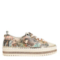 BLING23110 | Zapatillas de plataforma de cuero | Virtual Friend
