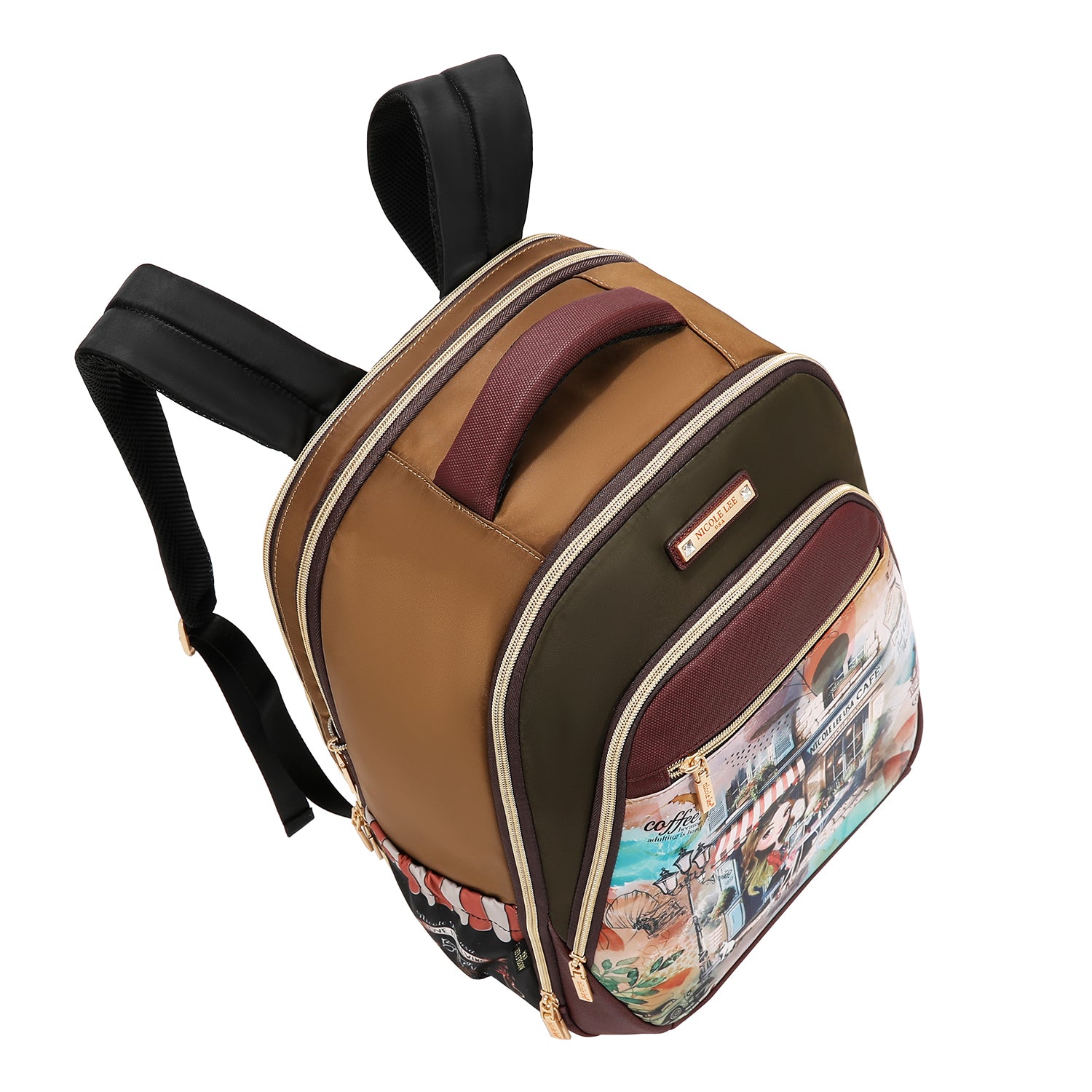 BP17604 | Mochila de moda con múltiples compartimentos | Virtual Friend