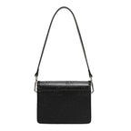 EMB17669 | Bolso satchel con logotipo NL en relieve | Black