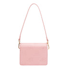 EMB17669 | Bolso satchel con logotipo NL en relieve | Pink