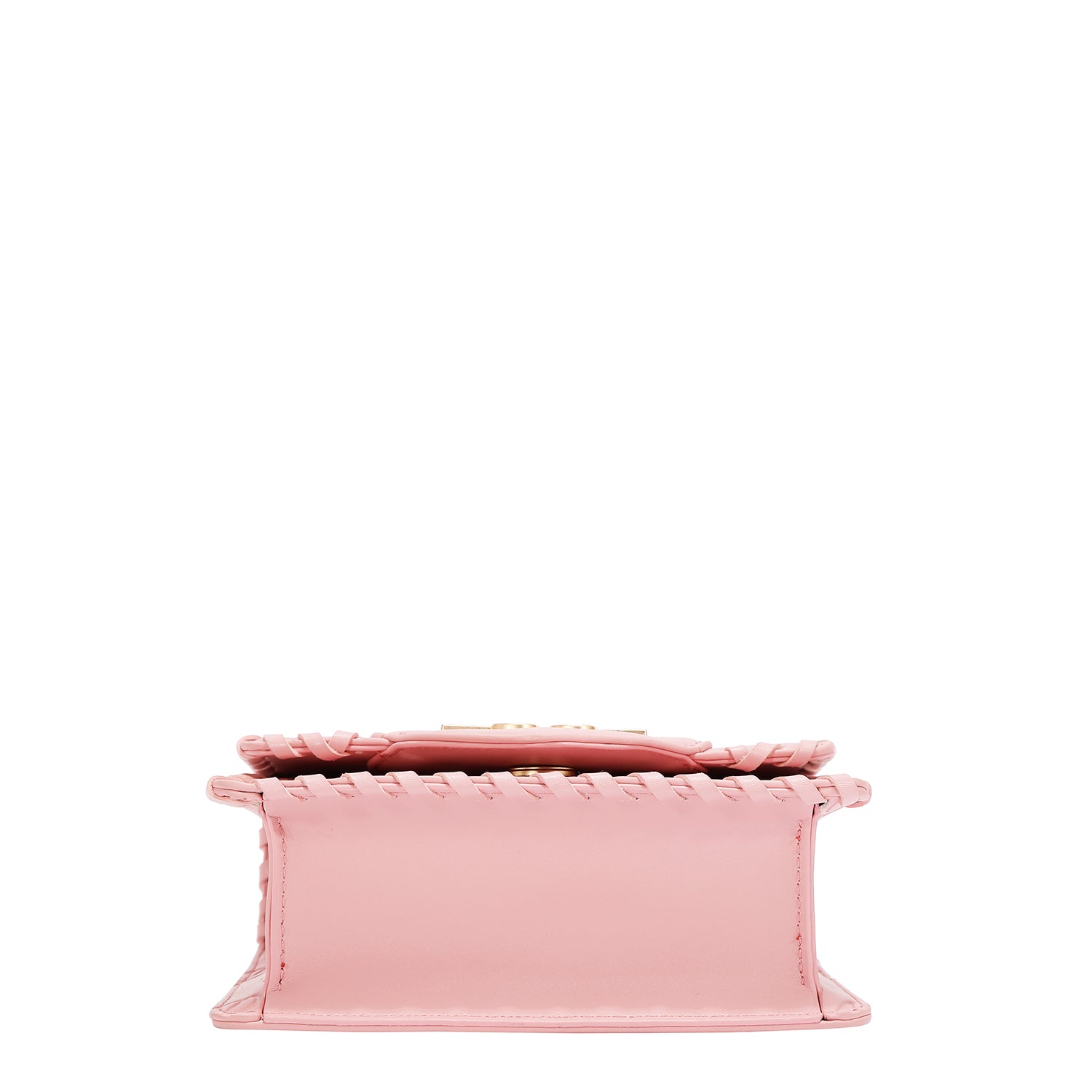 EMB17669 | Bolso satchel con logotipo NL en relieve | Pink