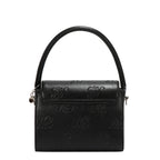EMB17670 | Bolso crossbody con logotipo NL en relieve | Black