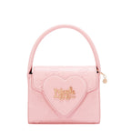 EMB17670 | Bolso crossbody con logotipo NL en relieve | Pink