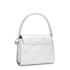 EMB17670 | Bolso crossbody con logotipo NL en relieve | Silver