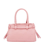 EMB17671 | Bolso de hombro con logotipo NL en relieve | Pink