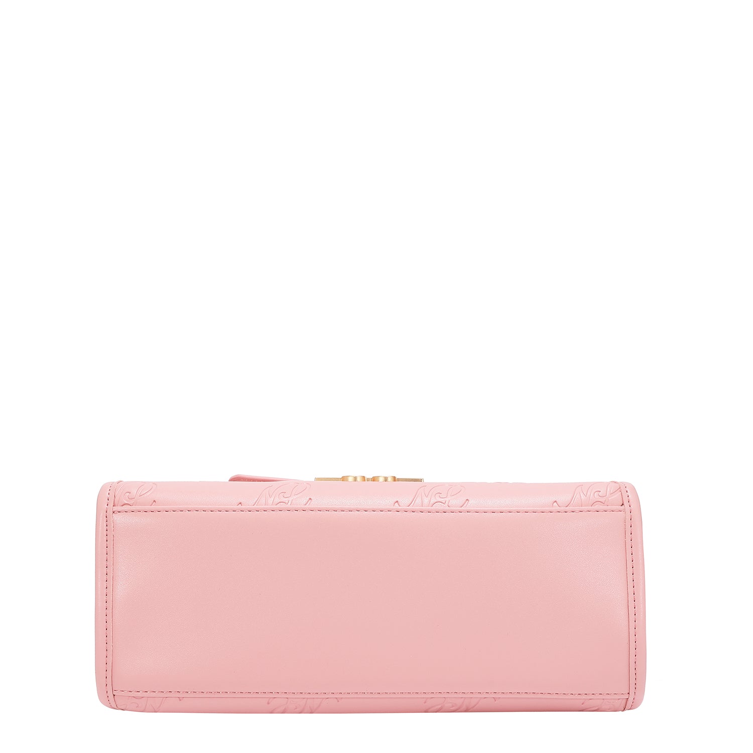 EMB17671 | Bolso de hombro con logotipo NL en relieve | Pink