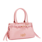 EMB17671 | Bolso de hombro con logotipo NL en relieve | Pink