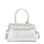 EMB17671 | Bolso de hombro con logotipo NL en relieve | Silver