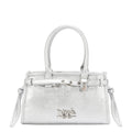 EMB17671 | Bolso de hombro con logotipo NL en relieve | Silver