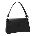 EMB17674 | Bolso tipo bowling con logotipo NL en relieve | Black
