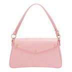 EMB17674 | Bolso tipo bowling con logotipo NL en relieve | Pink