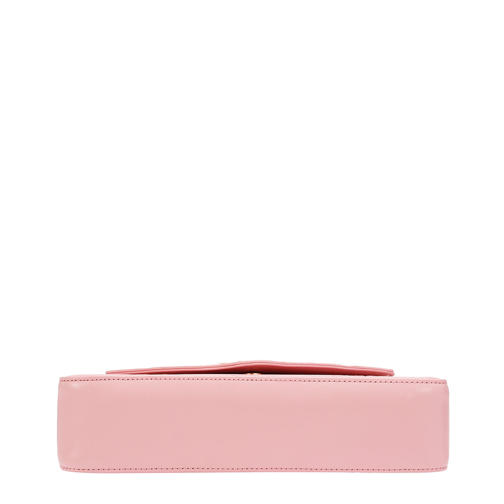 EMB17674 | Bolso tipo bowling con logotipo NL en relieve | Pink