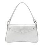 EMB17674 | Bolso tipo bowling con logotipo NL en relieve | Silver