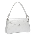EMB17674 | Bolso tipo bowling con logotipo NL en relieve | Silver