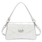 EMB17674 | Bolso tipo bowling con logotipo NL en relieve | Silver
