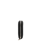 EMB8035 | Cartera con cremallera y logotipo NL en relieve | Black