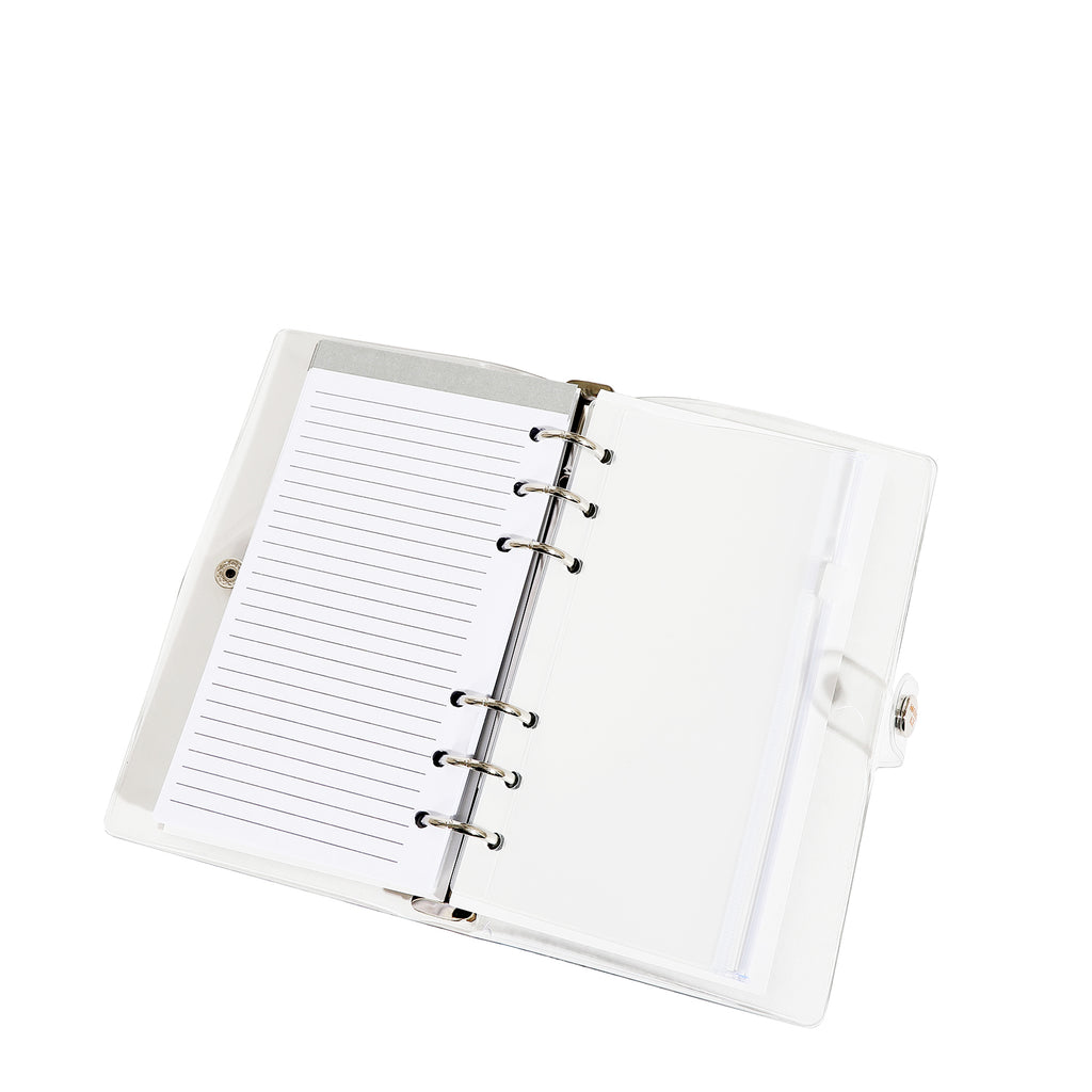 NT8000 | Agenda de anillas con cubierta transparente | Virtual Friend