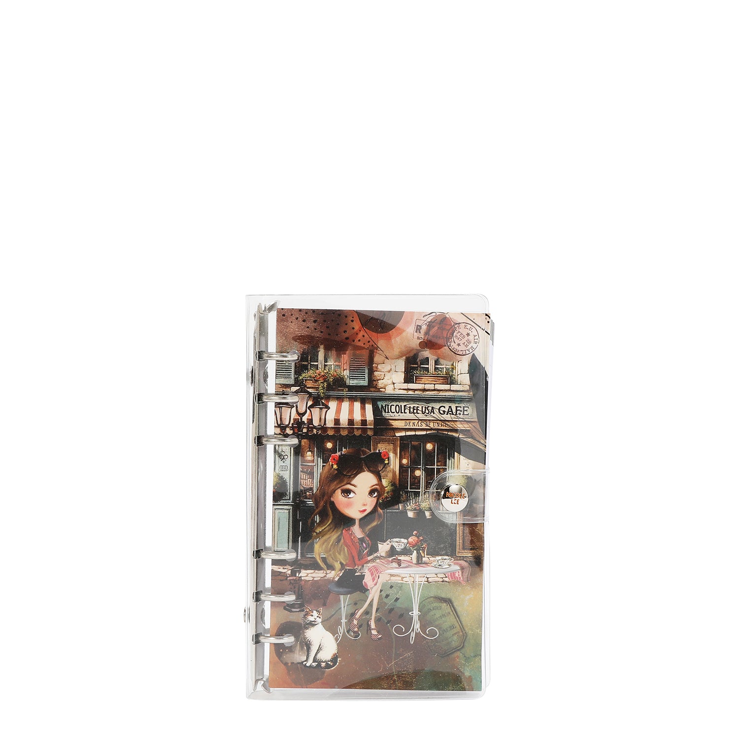 NT8000 | Agenda de anillas con cubierta transparente | Virtual Friend