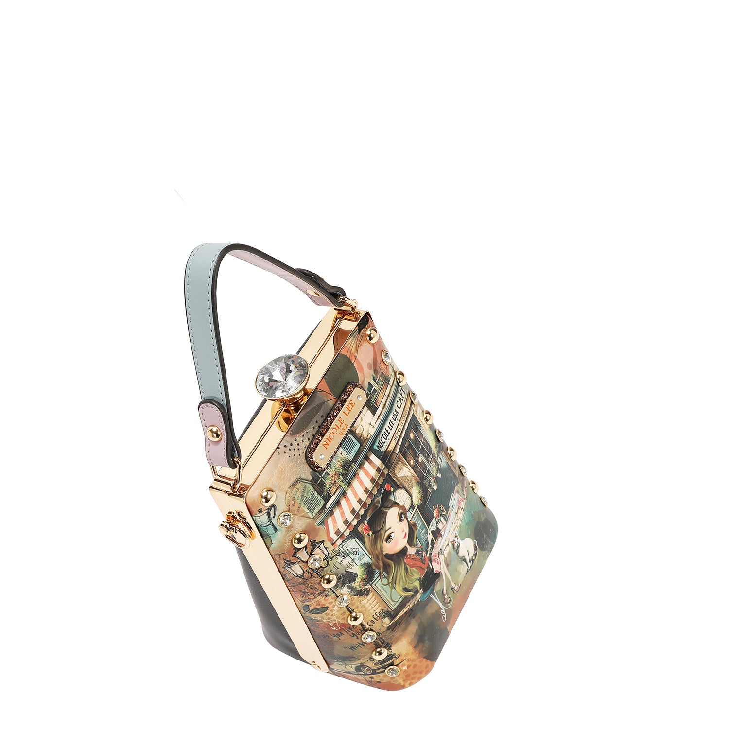 PRT16613 | Clutch de piedras tipo diamante | Virtual Friend