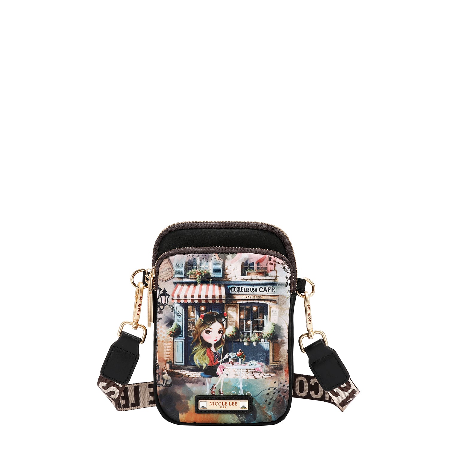 PRT17485 | Bolso Crossbody con múltiples compartimentos | Virtual Friend