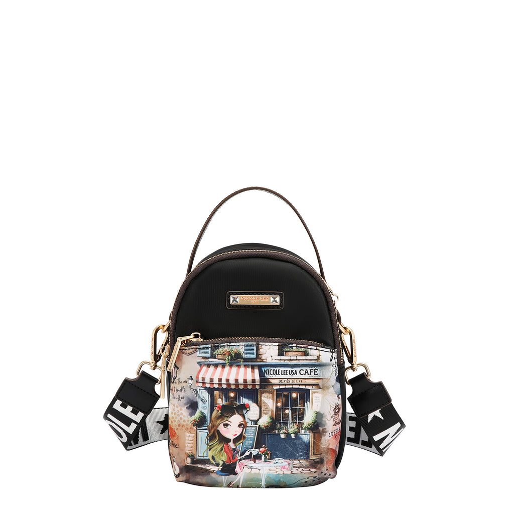 PRT17486 | Bolso Crossbody con múltiples compartimentos | Virtual Friend