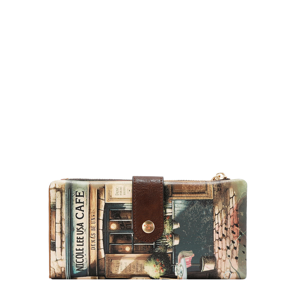 PRT7455 | Cartera plegable con cremallera de 2 piezas | Virtual Friend