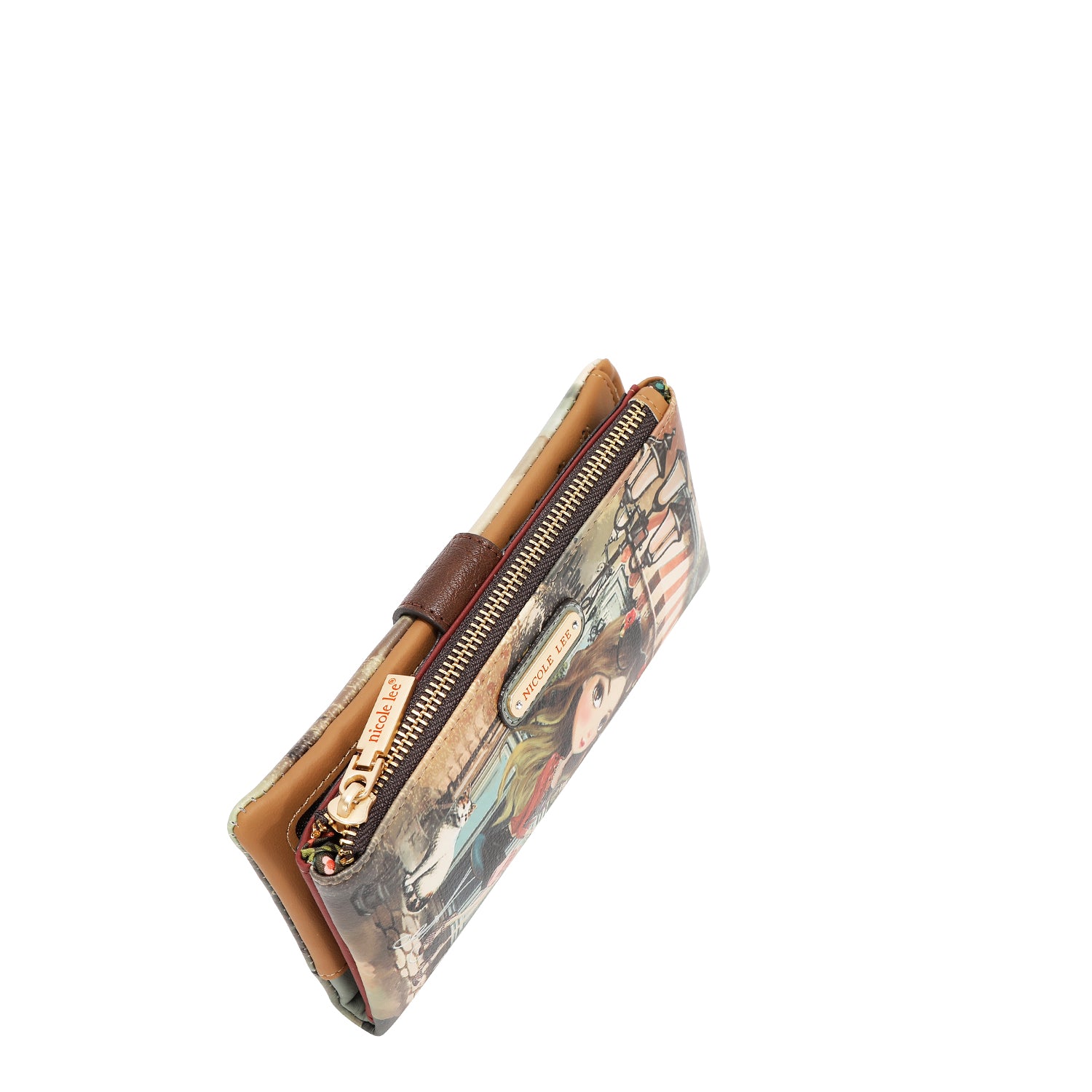 PRT7455 | Cartera plegable con cremallera de 2 piezas | Virtual Friend
