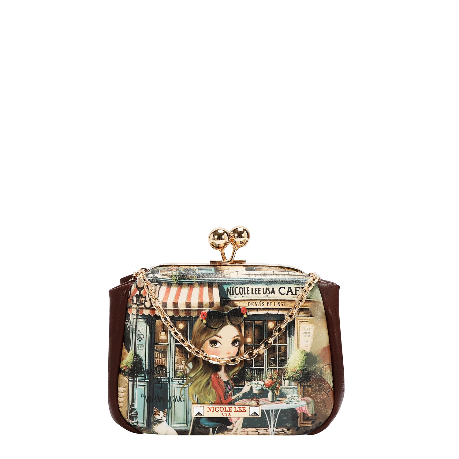 PRT7803 | Minibolso Crossbody con cierre Kisslock | Virtual Friend