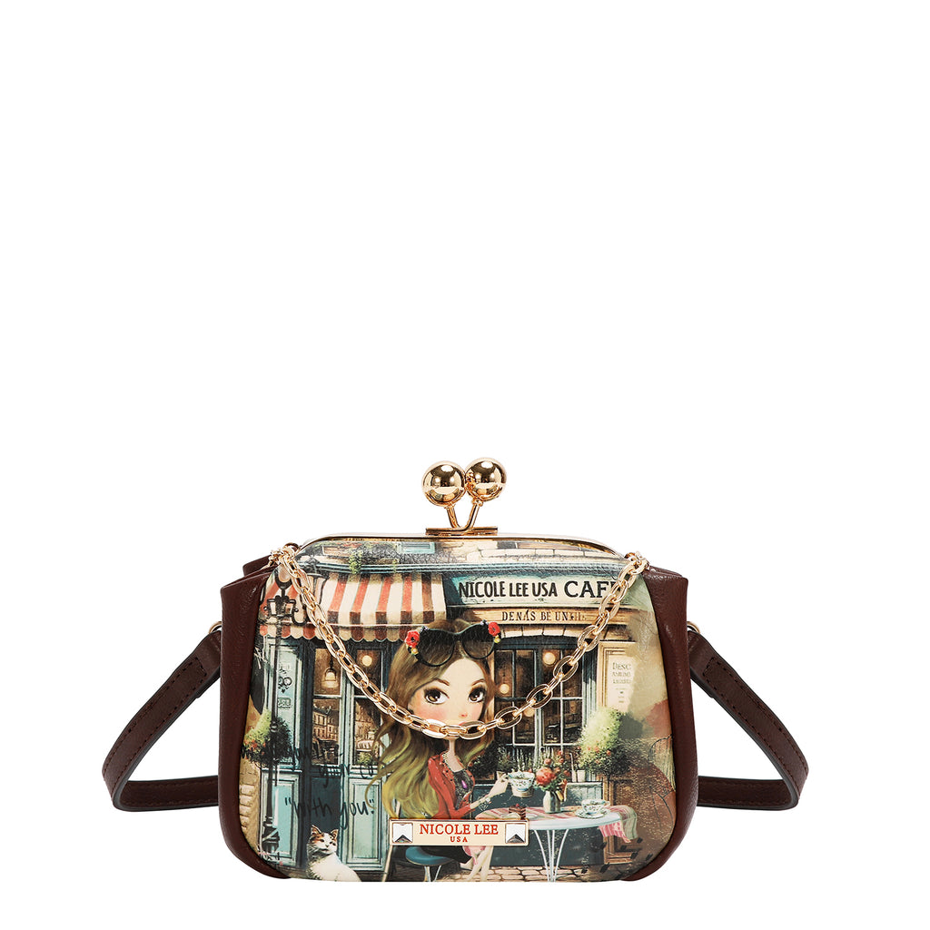 PRT7803 | Minibolso Crossbody con cierre Kisslock | Virtual Friend