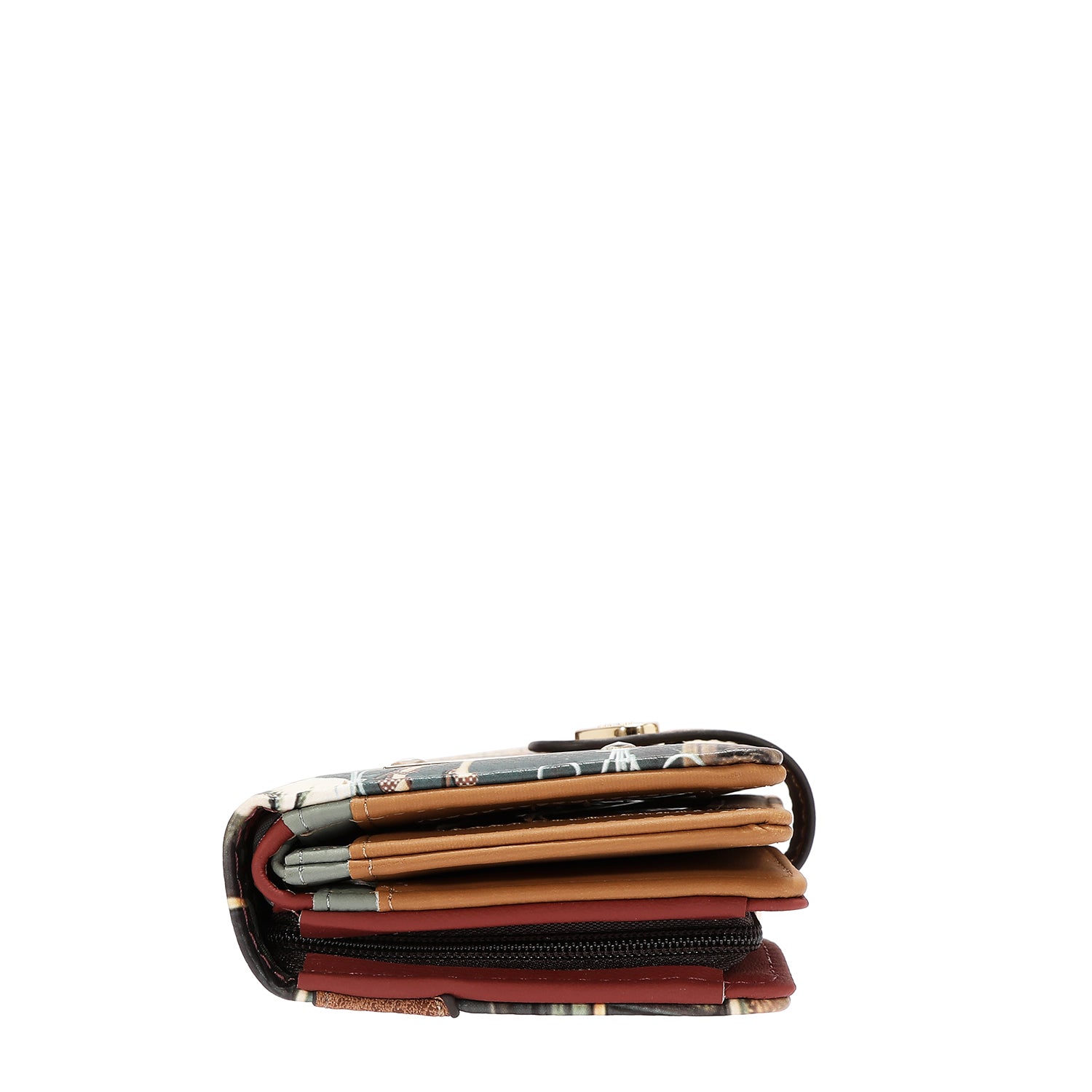 PRT8019 | Cartera organizadora compacta con broche | Virtual Friend