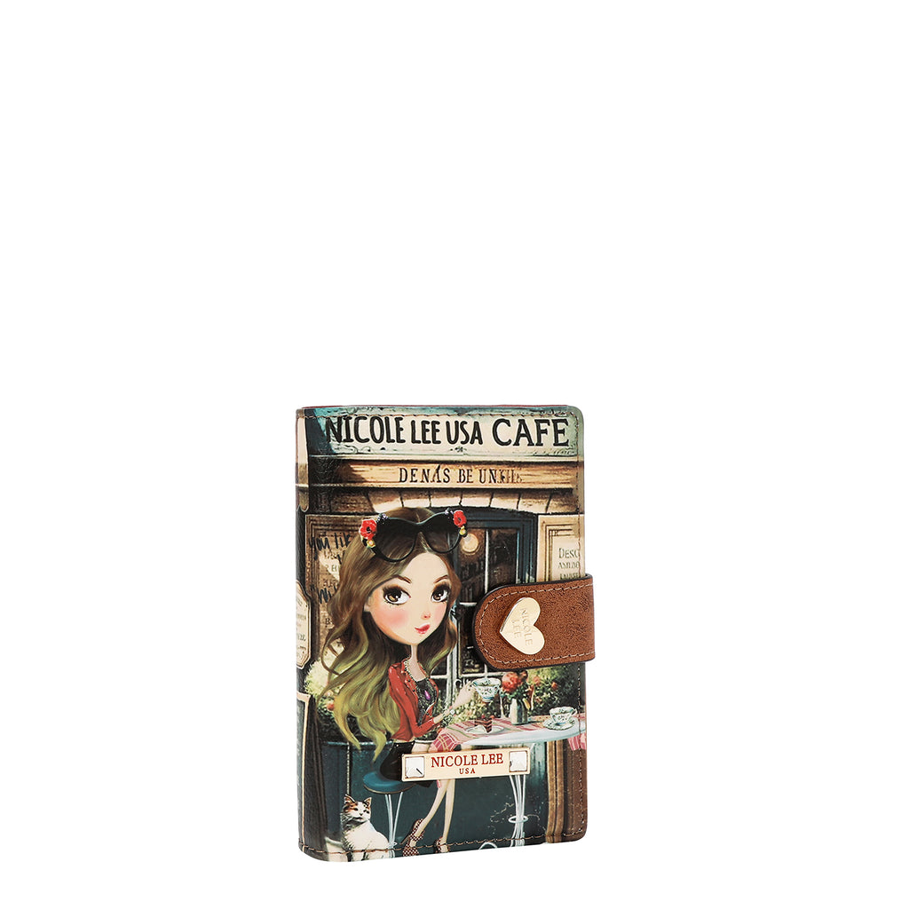 PRT8019 | Cartera organizadora compacta con broche | Virtual Friend